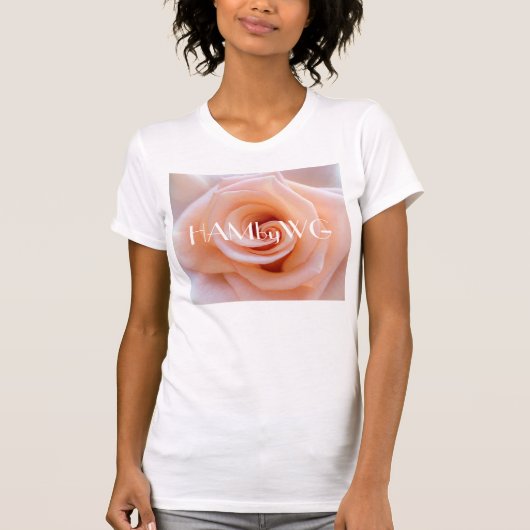 HAMbyWG het Roos van de Perzik T-shirt (Voorkant)