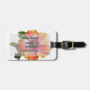 HAMbyWG Hibiscus Flower Luggage of Bagagelabel