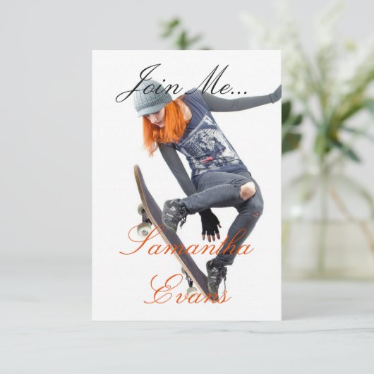 HAMbyWG - Invitation - Skateboarder (Debout devant)