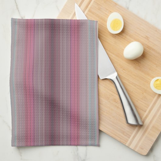 HAMbyWG - keukenhanddoek - Roze gradiënt (Quarter Fold)