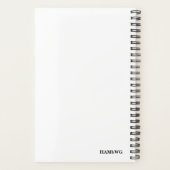 HAMbyWG - Klein dagblad - elke kleur Planner (Achterkant)