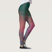 HAMbyWG - Leggings - Agate vert et rose Surprise (Droite)