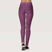 HAMbyWG - Leggings - Amethyst texture-look (Achterkant)