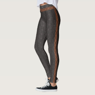 HAMbyWG - Leggings - Black Bead - Knip eruit