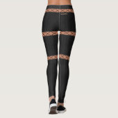 HAMbyWG - Leggings - Black Lace Design (Dos)