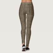 HAMbyWG - Leggings - Black m Natural Native Print (Dos)