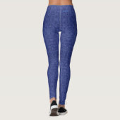 HAMbyWG - Leggings - Blue Texture-look (Dos)