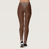 HAMbyWG - Leggings - Brown amincissant (Dos)