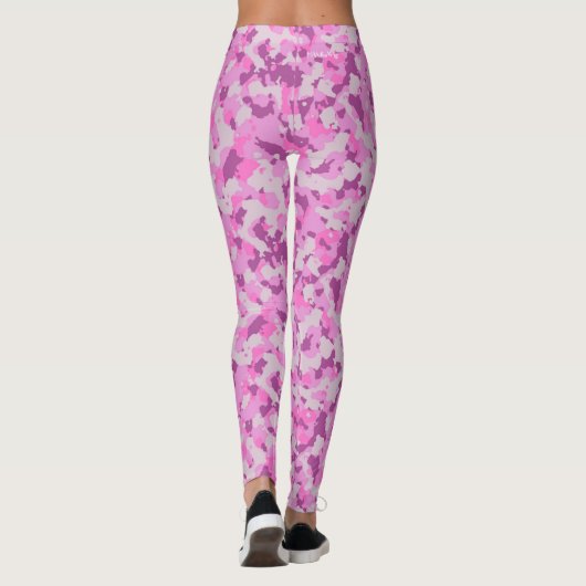 HAMbyWG - Leggings de compression - Camoflage rose (Dos)