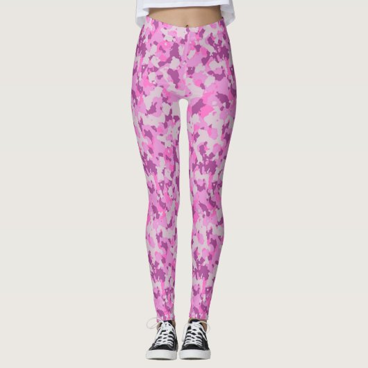 HAMbyWG - Leggings de compression - Camoflage rose (Devant)