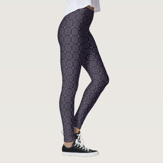 HAMbyWG - Leggings de compression - Inde Encre vio (Droite)