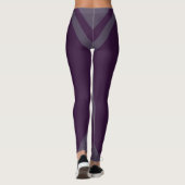 HAMbyWG - Leggings de compression - Plum 2 Tone (Dos)