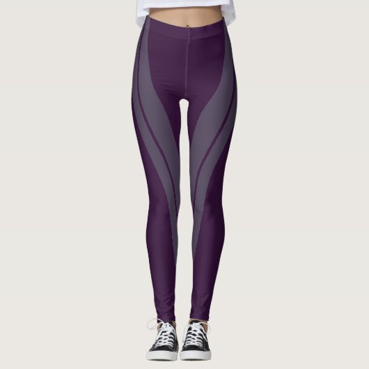 HAMbyWG - Leggings de compression - Plum 2 Tone (Devant)