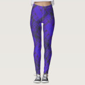 HAMbyWG - Leggings - Distresse Bleue Violette (Devant)