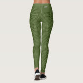 HAMbyWG - Leggings - En vichy vert (Dos)