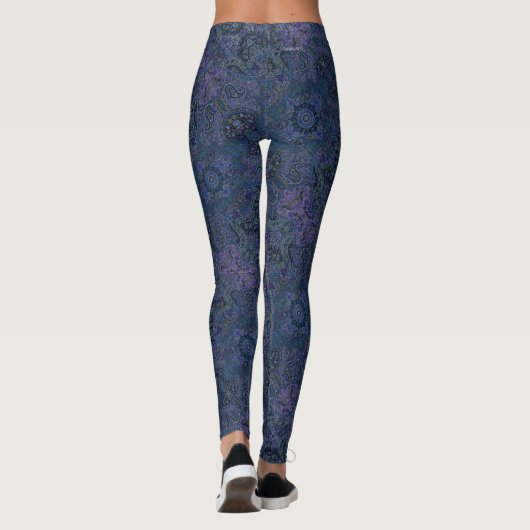 HAMbyWG - Leggings - Gitan persan bleu (Dos)