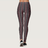 HAMbyWG - Leggings - Hipster Black Burgundy (Achterkant)