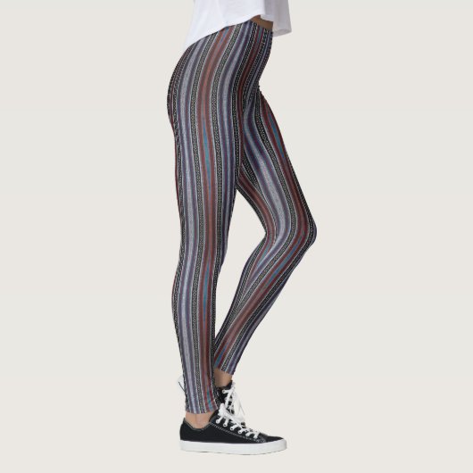 HAMbyWG - Leggings - Hipster Dark Stripe (Droite)