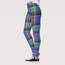 HAMbyWG - Leggings - Lila en Aqua Pset