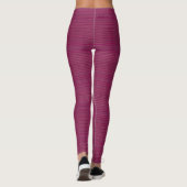 HAMbyWG - Leggings - Magenta Woven Look (Dos)