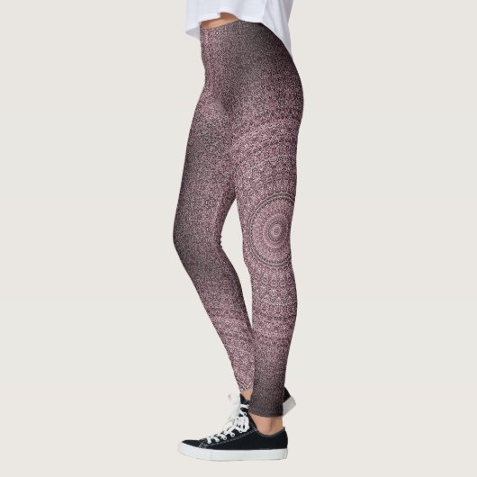 HAMbyWG - Leggings - Mandala rose pâle (Gauche)