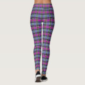 HAMbyWG - Leggings - Plaid violet (Dos)