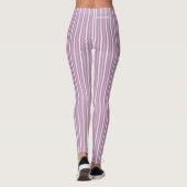 HAMbyWG - Leggings - Rose clair et blanc (Dos)