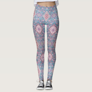 HAMbyWG - Leggings - Saumon Aqua Gypsy Imprimer