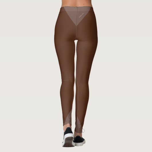 HAMbyWG - Leggings - Slimmer bruin (Achterkant)
