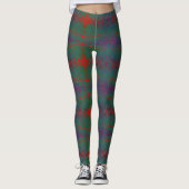 HAMbyWG - Leggings - Spuitverf groen/rood/prpl (Voorkant)