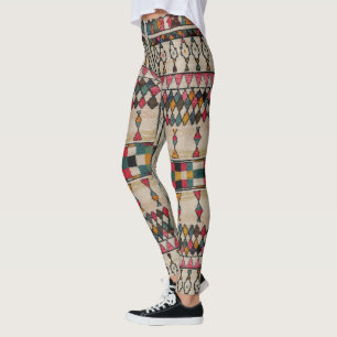 HAMbyWG Leggings Tribal Off-White/Pnk/Tl