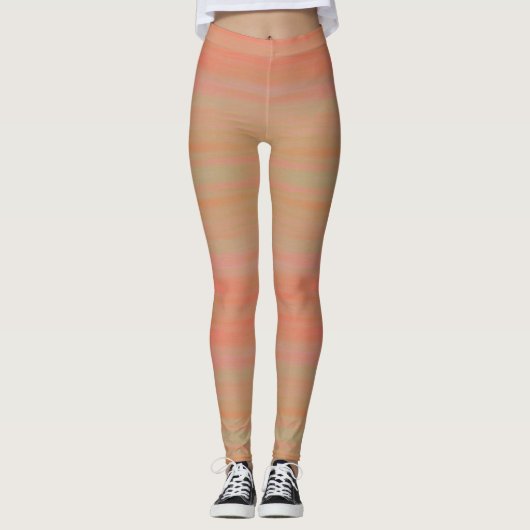 HAMbyWG - Leggings - Waterverven met perachy (Voorkant)