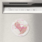 HAMbyWG - Magnet d'annonce de naissance de bébé (In Situ (Lave-vaisselle))