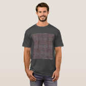 HAMbyWG - Mannen Basic Dark T-Shirt - Drukt af (Voorkant volledig)