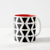 HAMbyWG - Mug de café - Arbres de Noël (Devant droit)