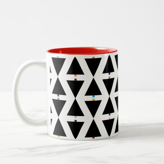 HAMbyWG - Mug de café - Arbres de Noël (Gauche)