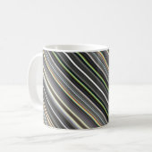 HAMbyWG - Mug de café - Barres de diamant (Devant gauche)