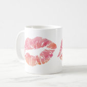 HAMbyWG - Mug de café - Lèvres lucieuses (Devant gauche)