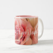HAMbyWG - Mug de café - Rose de pêche (Devant droit)