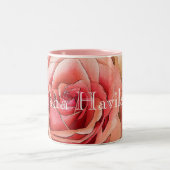 HAMbyWG - Mug de café - Rose de pêche (Centre)