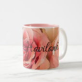 HAMbyWG - Mug de café - Rose de pêche (Devant droit)