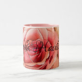 HAMbyWG - Mug de café - Rose de pêche (Centre)