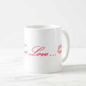 HAMbyWG - Mug de café - Un véritable amour (Devant droit)