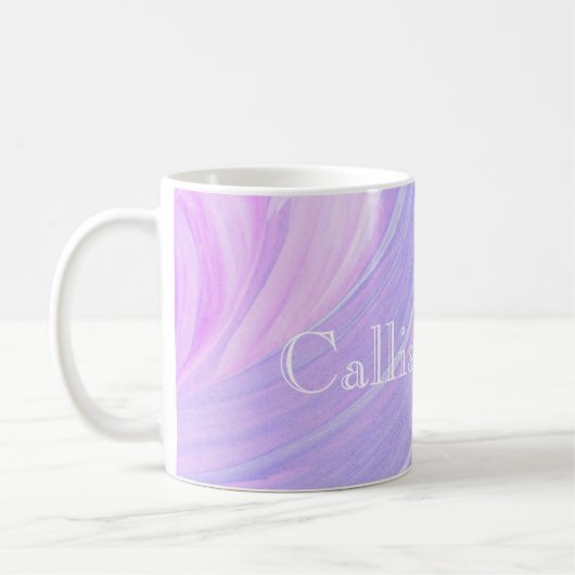 HAMbyWG - Mug de café - Volet rose violet (Gauche)