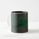 HAMbyWG - Mug personnalisable - Serpent - Vert/Rou (Devant gauche)