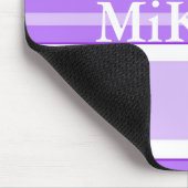 HAMbyWG - Muismat - Violet Stripe Brede (Hoek)