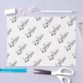 HAMbyWG - Muzieknoten - Tissuepapier (Craft)