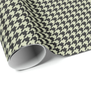 HAMbyWG-overlooppapier - Zwart/beige heupsteen Cadeaupapier