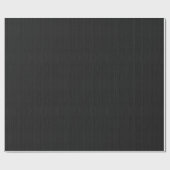HAMbyWG - Papier cadeau - Aspect Texturé Noir (Plat)
