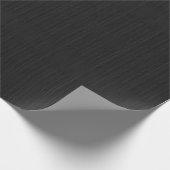 HAMbyWG - Papier cadeau - Aspect Texturé Noir (Coin)